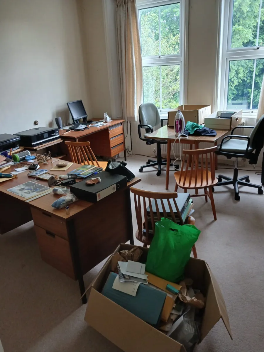 Office Room before clearance in Cargo