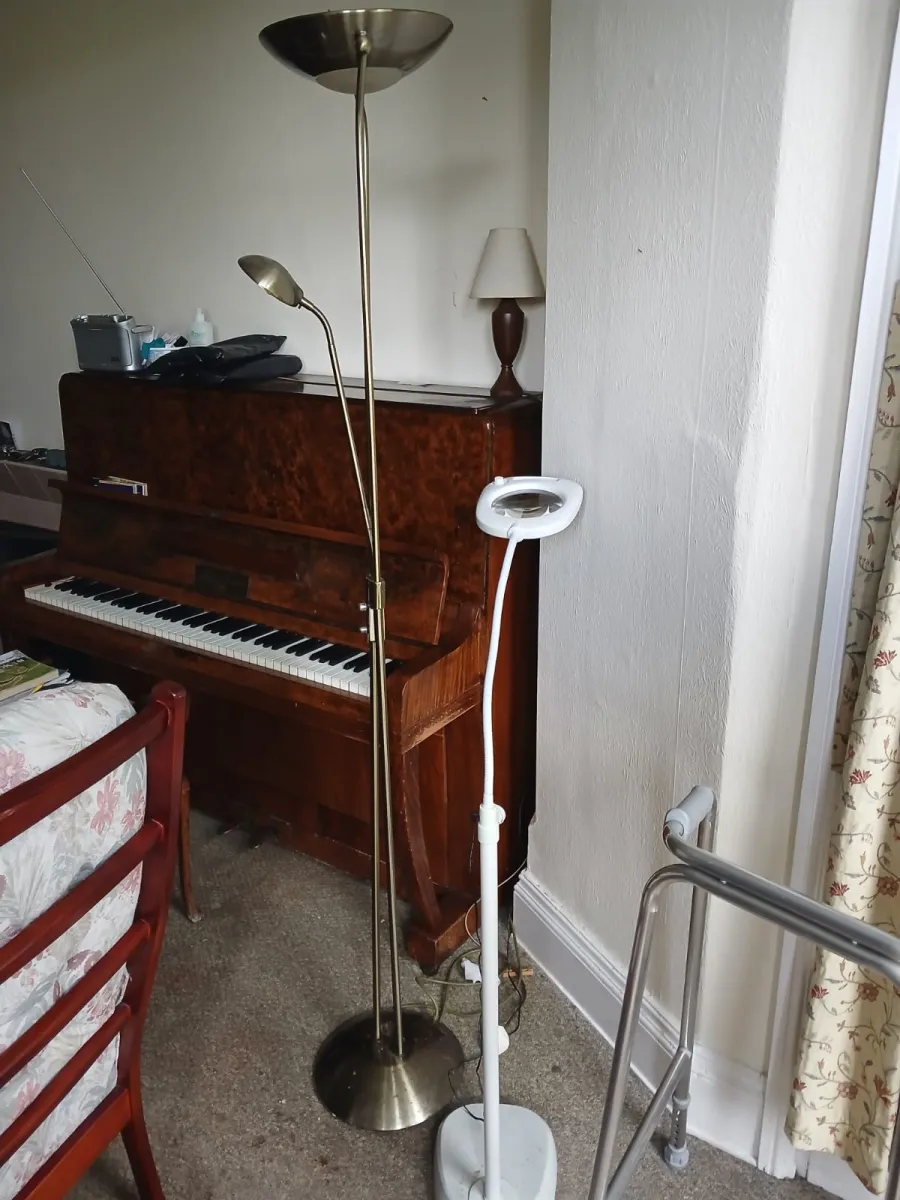 Piano Room before clearance in Flimby