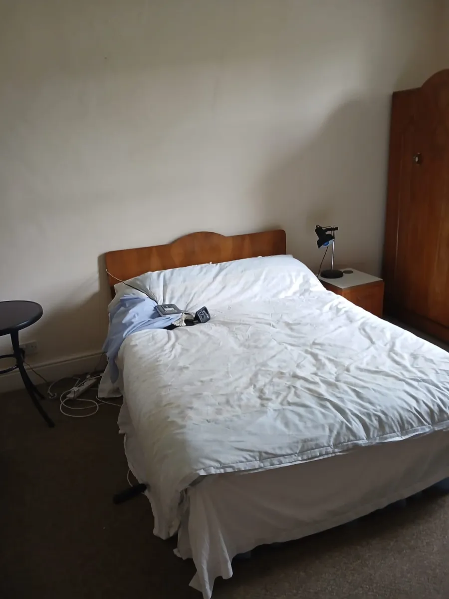 Small Bedroom before clearance in Parton